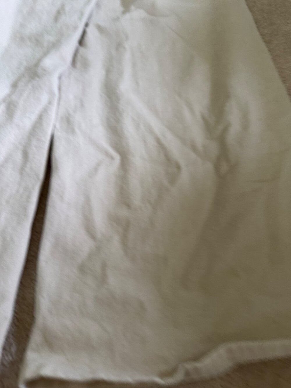 Universal Thread Womens Wide-Leg Beige Denim Pants With Back Pockets Size6 - Picture 10 of 16
